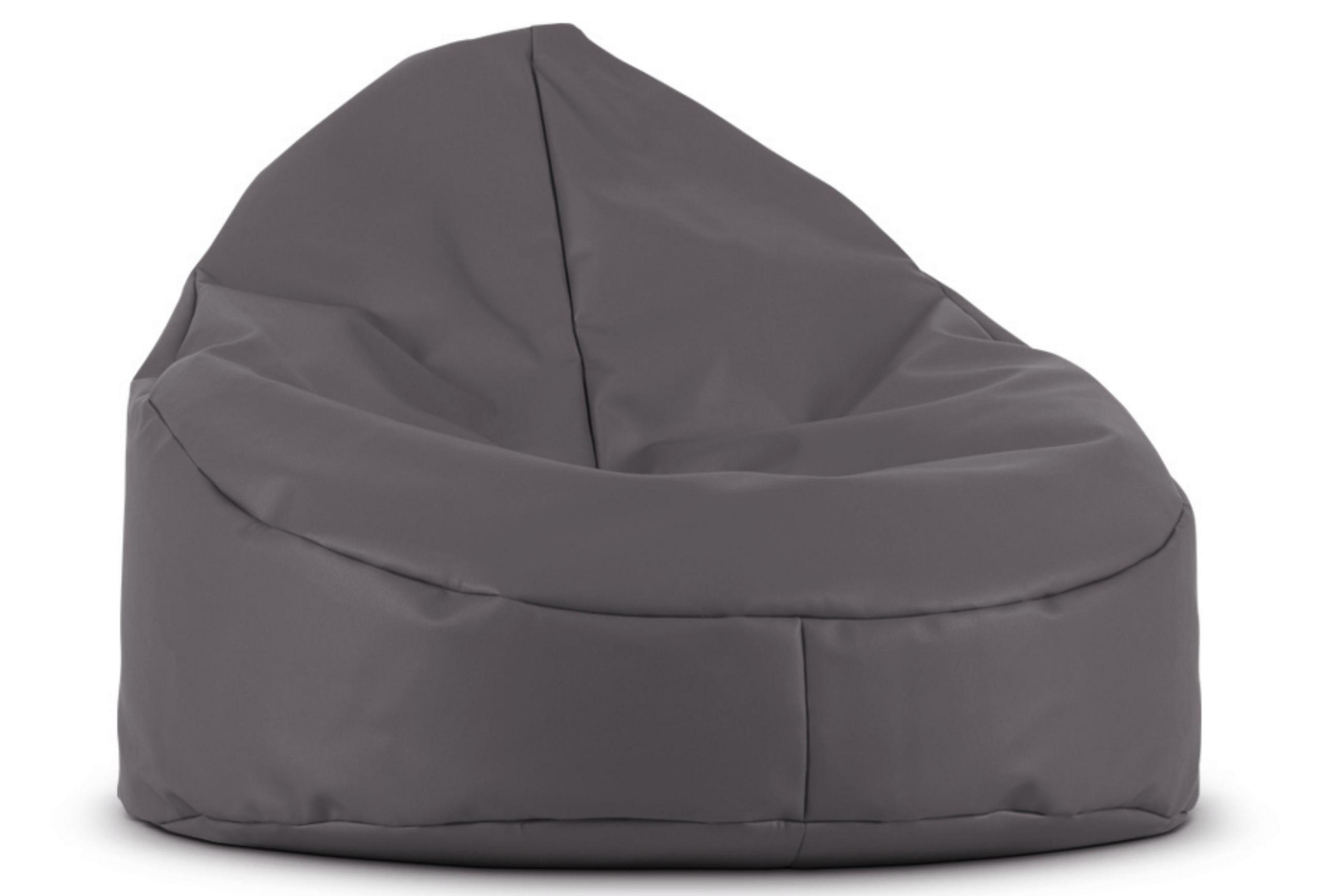 Konsimo® Sitzsack Hellgrau 85x80x85 cm