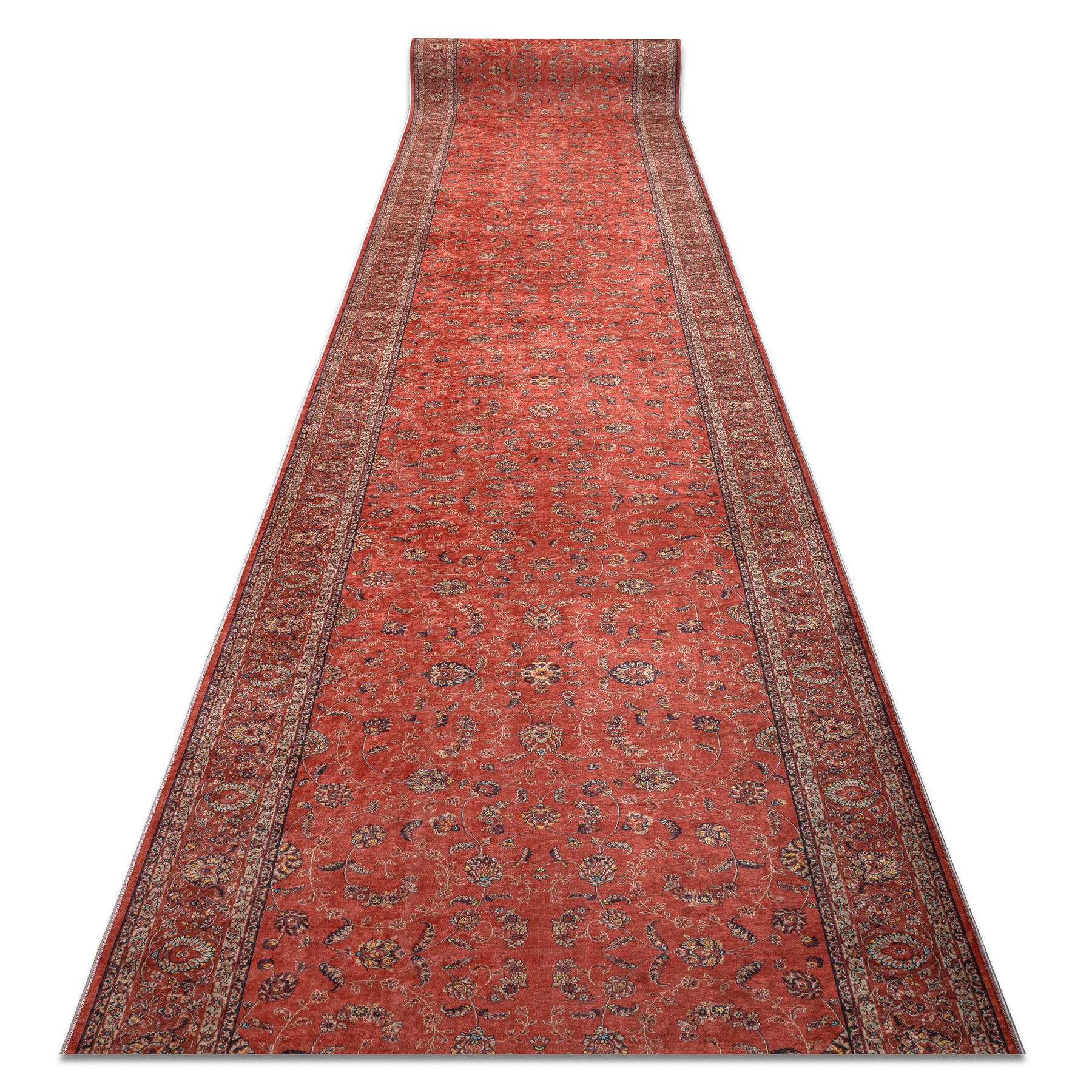 LÄUFER Antirutsch LOTUS 80/160 cm - Rot, Textil (80/160cm) - rugsX