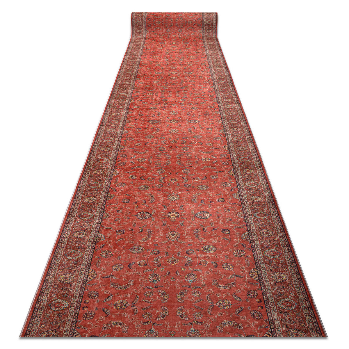 LÄUFER Antirutsch LOTUS 80/160 cm - Rot, Textil (80/160cm) - rugsX