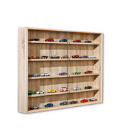 VITRINENSCHRANK Eiche Dekor - Eiche Wotan, Holzwerkstoff (80/60/10cm) - ebuy24