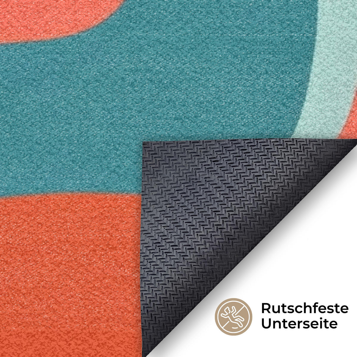 FUSSMATTE Formen - Bunt - Abstrakt - Flugzeuge Sauberlaufmatte 150x90 cm - Multicolor, Kunststoff (150/90cm) - MuchoWow