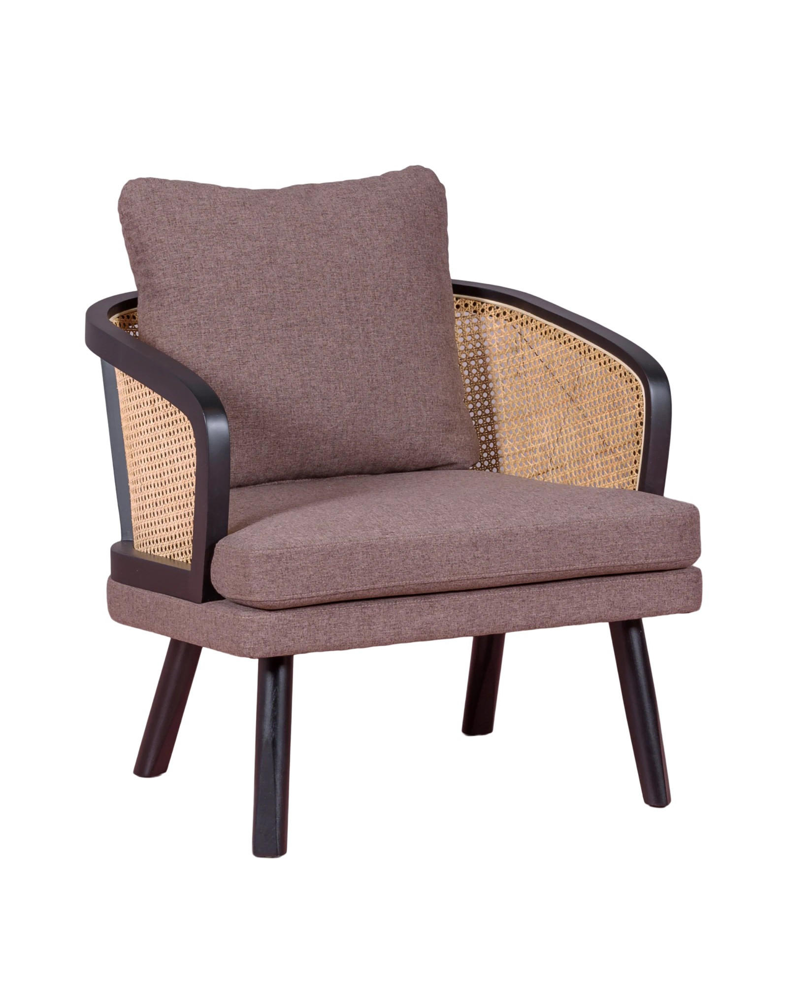 SESSEL Baumwolle Schwarz - Schwarz, Naturmaterialien (75/86/78cm) - Nest Dream