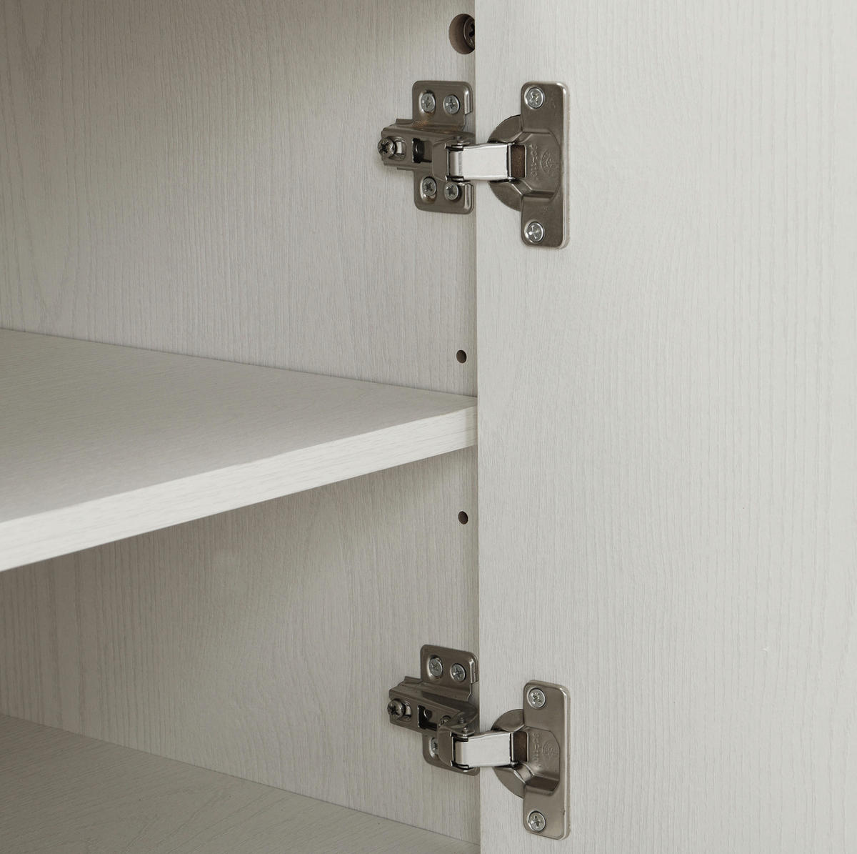 SCHUHSCHRANK 60/61/40 cm Weiß aus MDF mit verstellbaren Einlegeböden - Weiß, Holzwerkstoff (60/61/40cm) - OKMYHOME