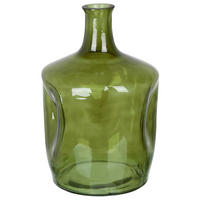BLUMENVASE Glas grün Kerala - Grün, Glas (35cm) - Beliani
