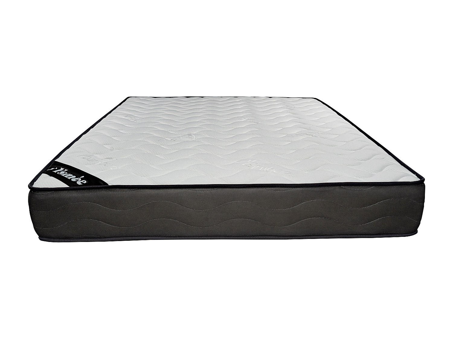 STANDARDMATRATZE - 2 Personen - stoff - weiß Merisi - Weiß, Textil (160/200cm) - Vente-Unique
