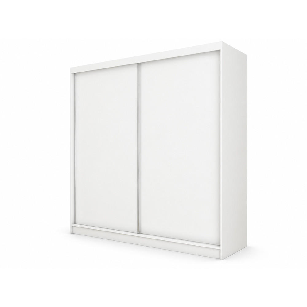 KS Home Concept Kleiderschrank Weiß 200x216x61 cm