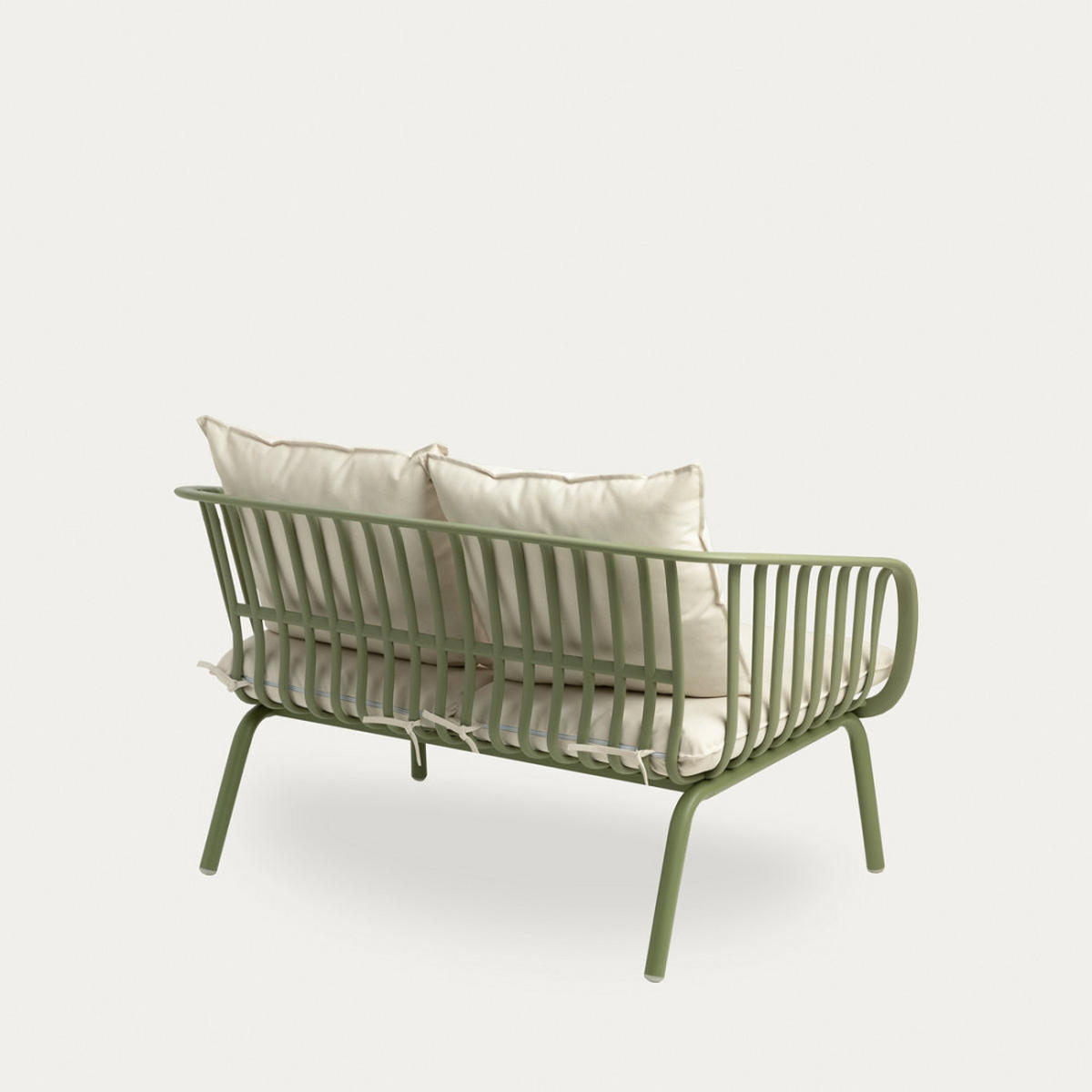 GARTENSET Madeira Grün - Grün, Metall - Kenay Home