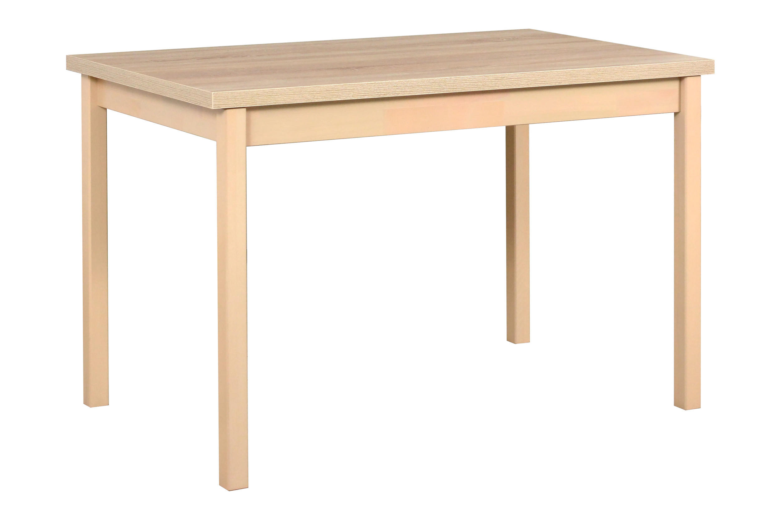 ESSTISCH Max 3, 70/120 cm, sonoma - Sonoma Eiche, Holz (70/120/76cm) - Leaf Design