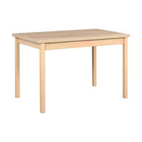ESSTISCH Max 3, 70/120 cm, sonoma - Sonoma Eiche, Holz (70/120/76cm) - Leaf Design