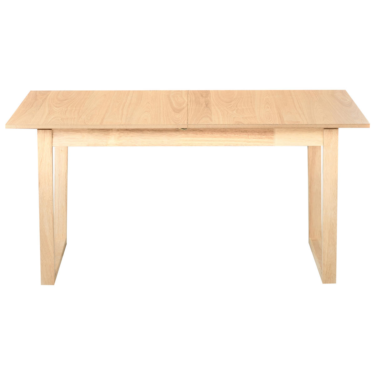 JÍDELNÍ STŮL vysunovací Světlý Jasan 160-200/95 cm Camden - světle hnědá, kompozitní dřevo (160/95/76cm) - Beliani