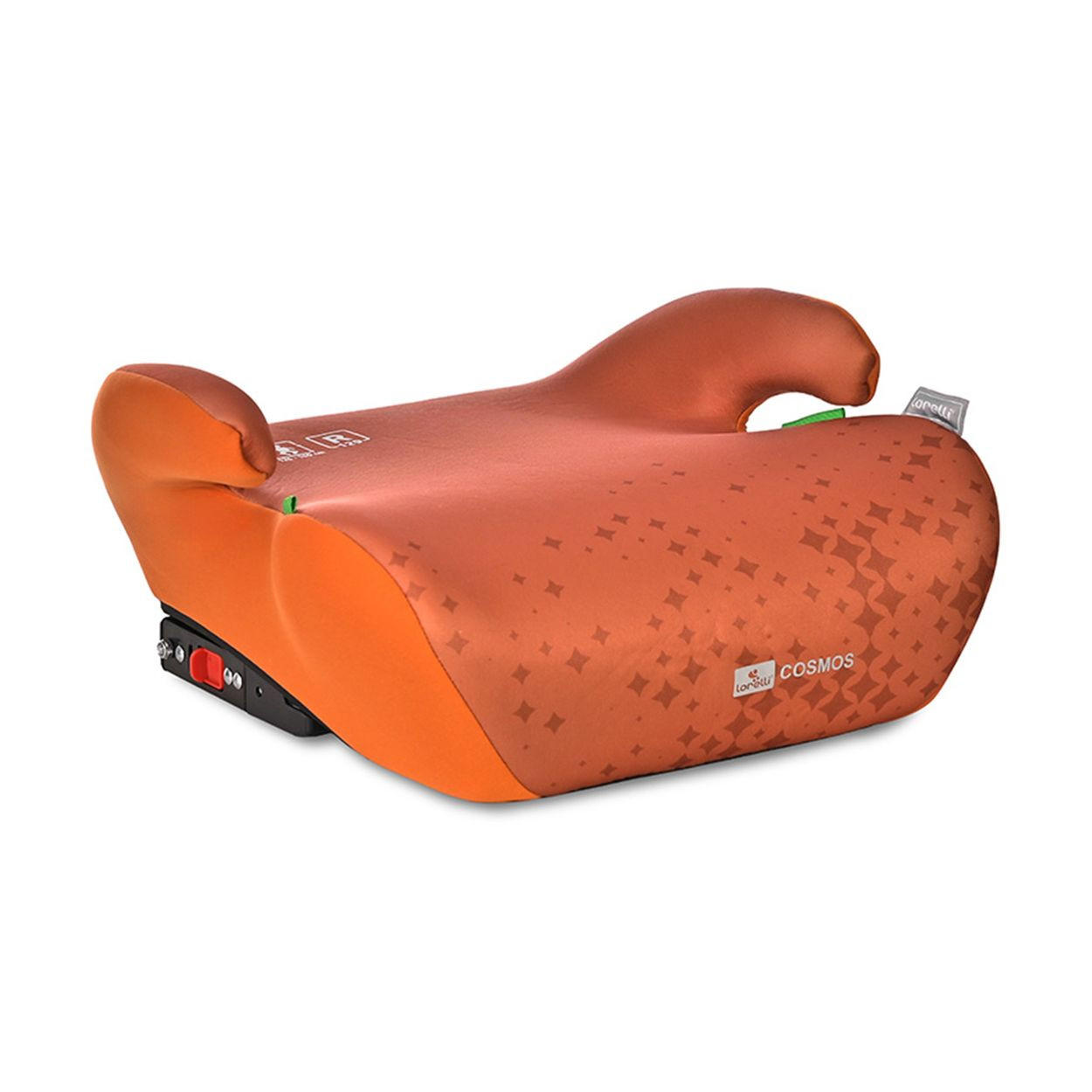 KINDERSITZ Cosmos i-Size orange (125-150cm) Isofix, Bezug, abnehmbar, Armlehne - Orange, Kunststoff (43/20/38cm) - Lorelli