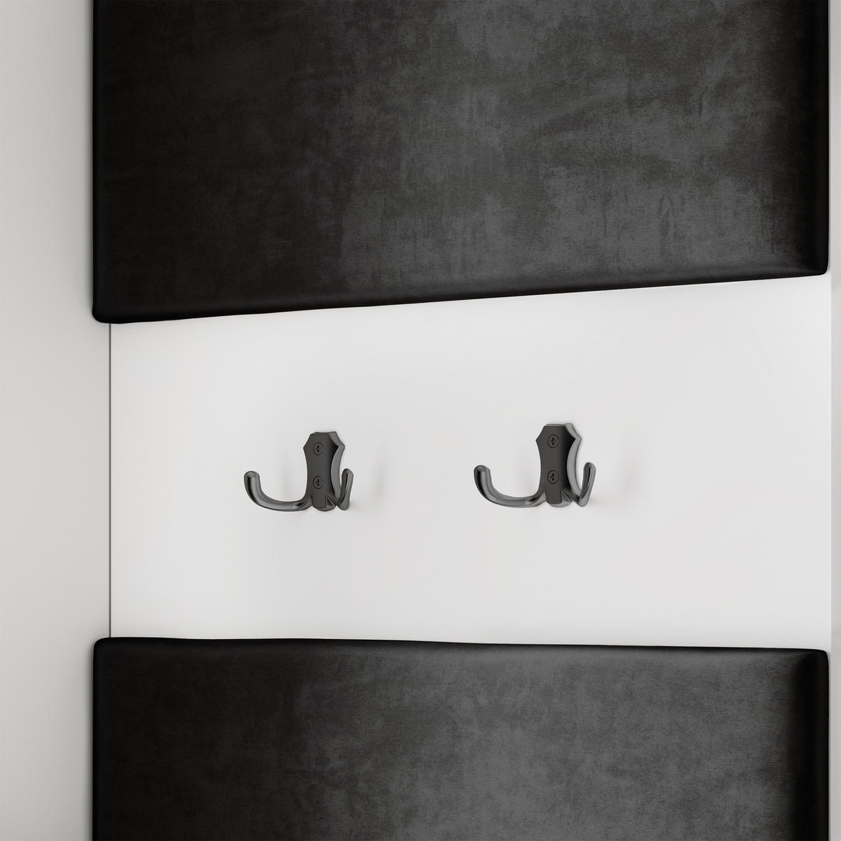 GARDEROBENSCHRANK LORI 95/181/51 cm Modern Eichefarben - Eichefarben/Schwarz, Holzwerkstoff (95/181/51cm) - MASSENO