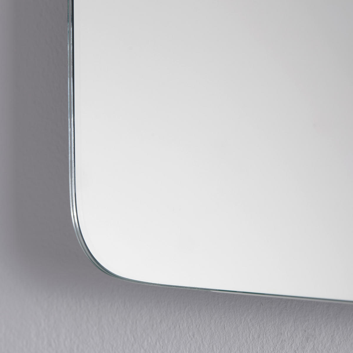 WANDSPIEGEL Silberfarben inkl. LED 'Mirror' - Silberfarben, Glas (62/10/80cm)