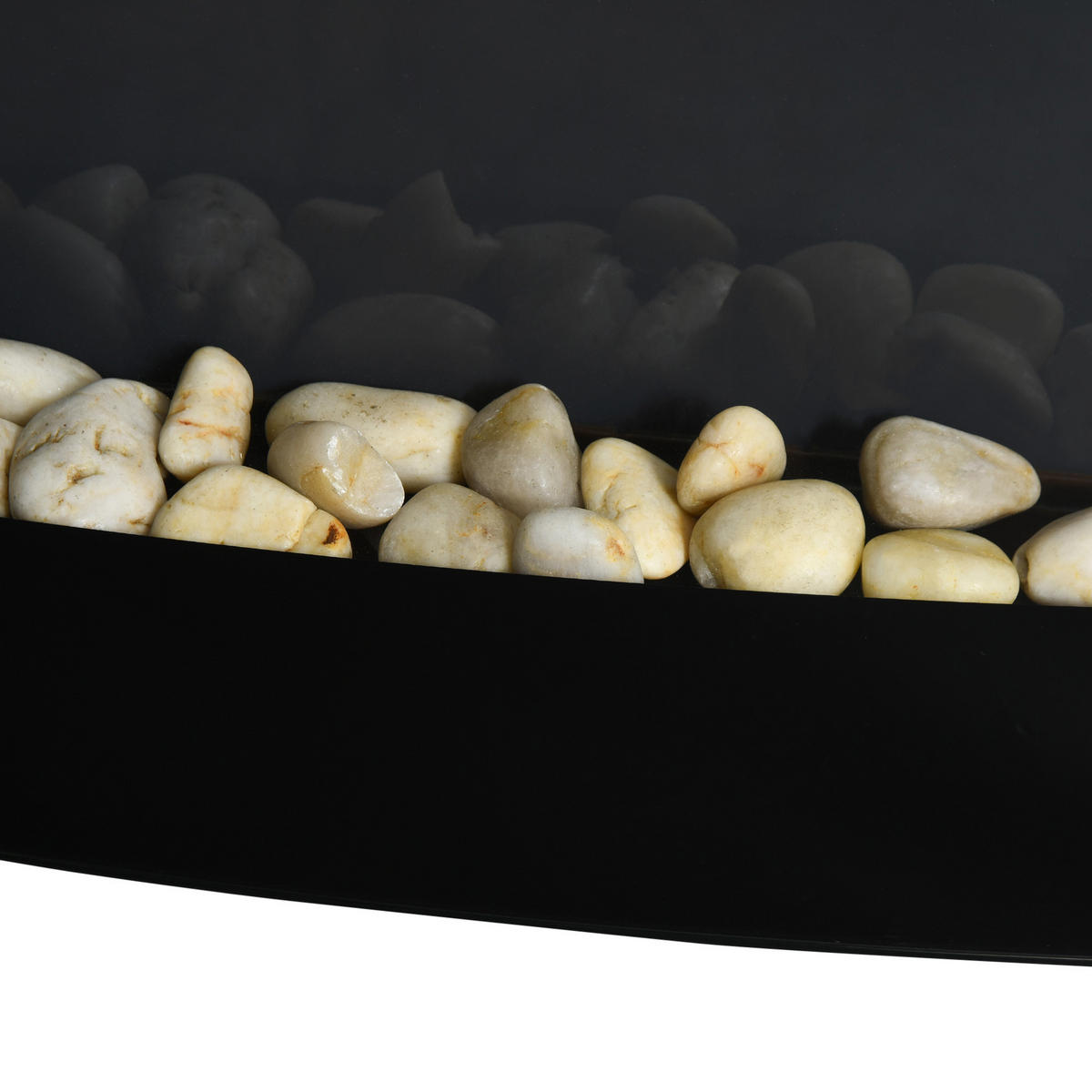 ELEKTROKAMIN DE-17005 LED Seitenbeleuchtung 7 Farben Schwarz - Schwarz, Metall (89.2/48/13.5cm) - ComfortXL
