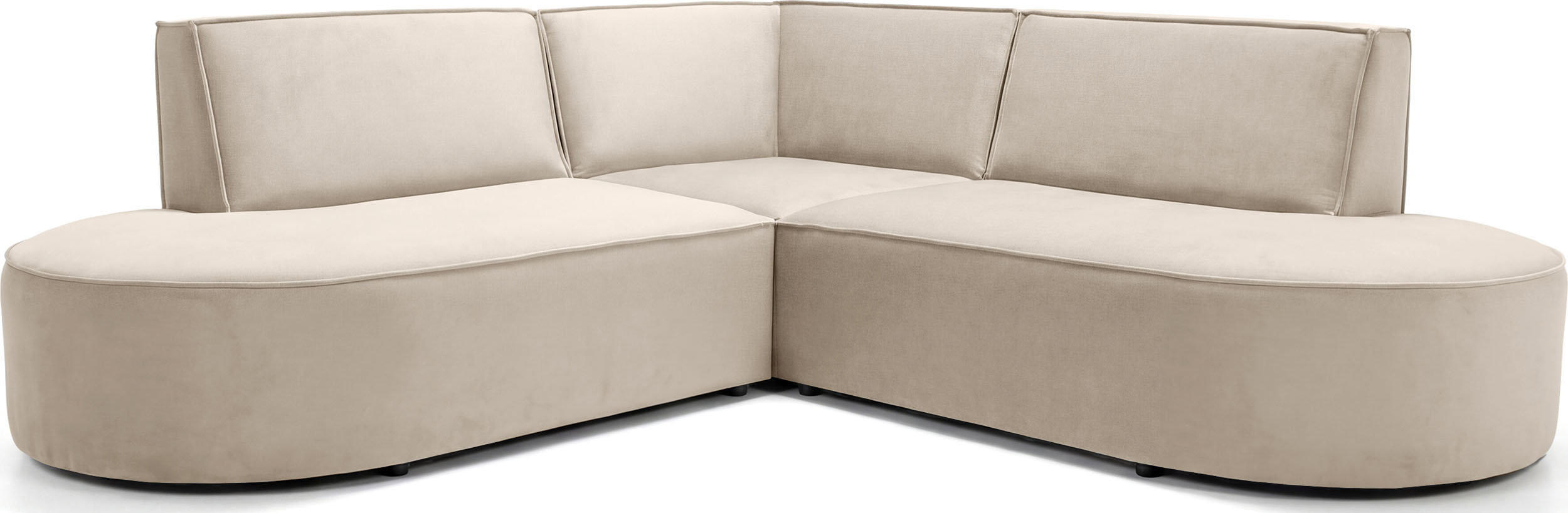 WFL Group Ecksofa Ecru 223x223 cm