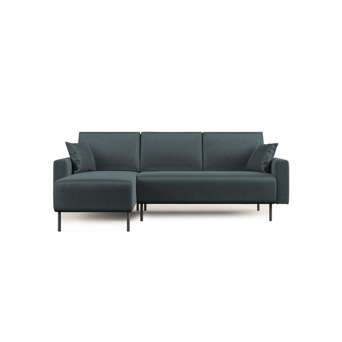 ECKSOFA Arthur - Petrol, Textil (224/91cm) - Divani.store