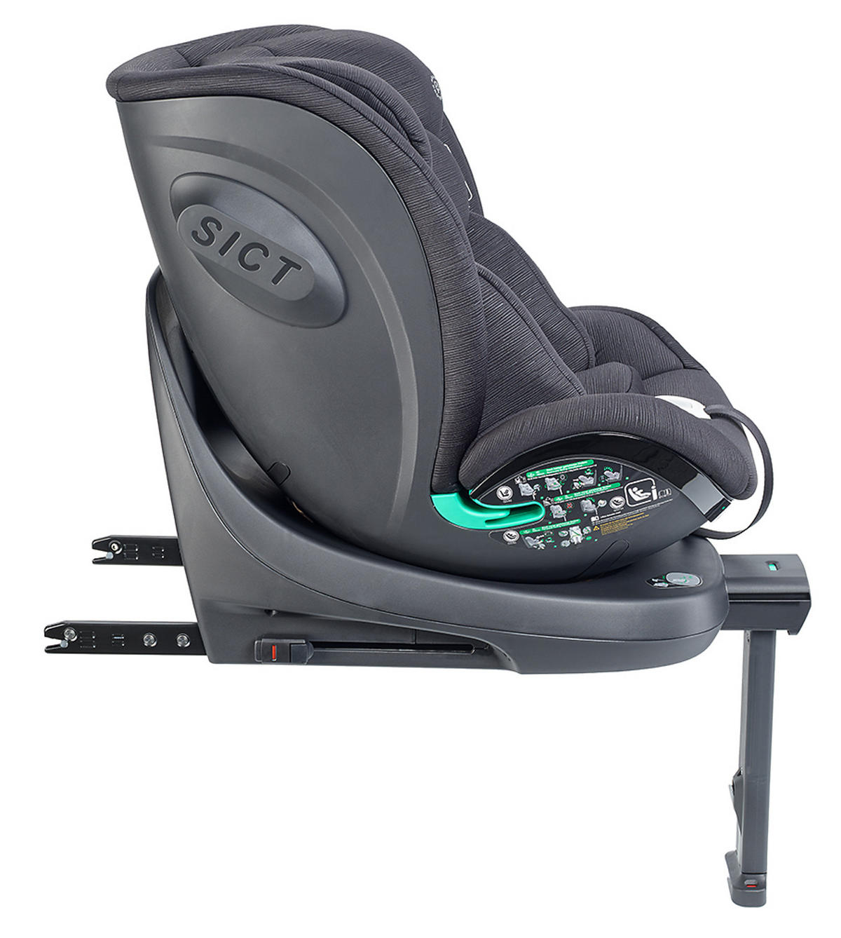 REBOARDER Prime 360 schwarz - Schwarz, Kunststoff (57/46cm) - BabyGo