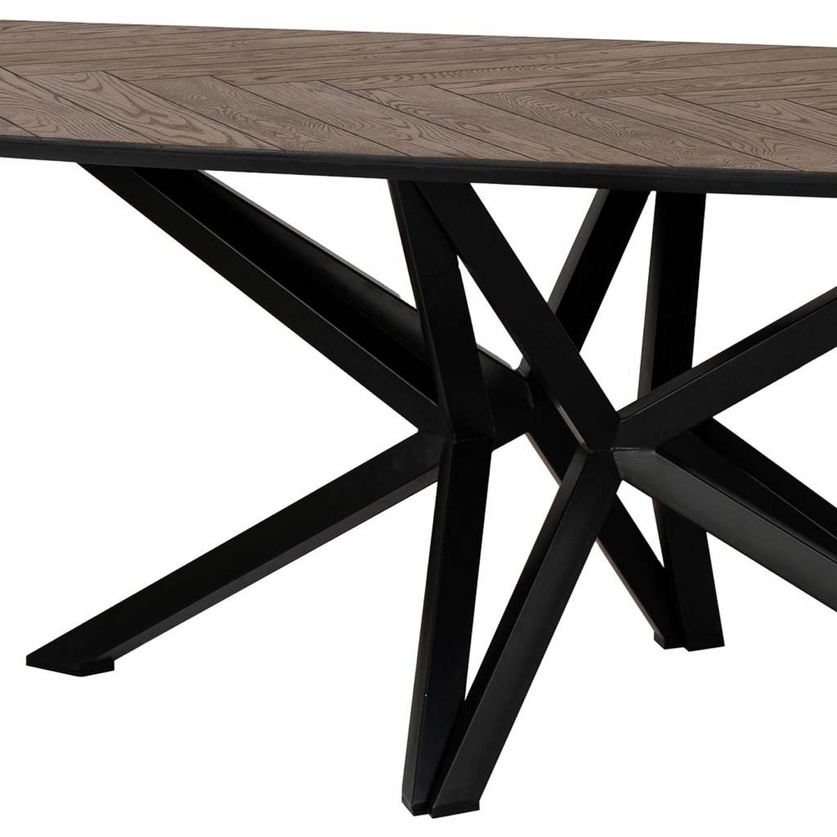 ESSTISCH aus Holz 240x100x77 cm - Braun, Holz (100/240/77cm) - Wanderlust