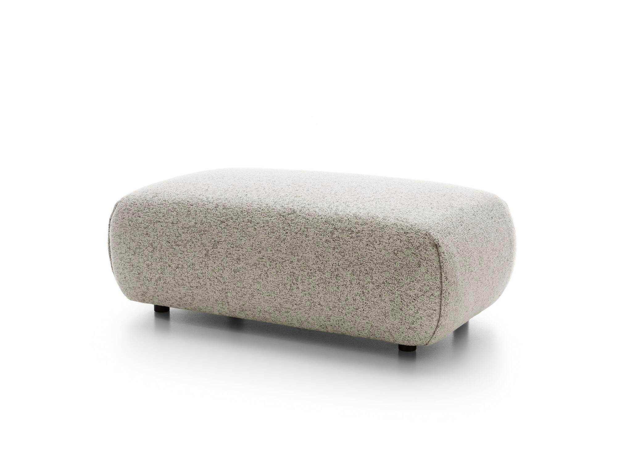 SITZPOUF POCKET Grau 113x70x43 cm - Grau, Textil (113/43/70cm) - FURNLUX