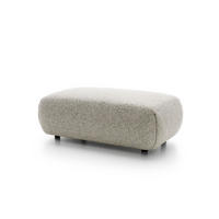 SITZPOUF POCKET Grau 113x70x43 cm - Grau, Textil (113/43/70cm) - FURNLUX