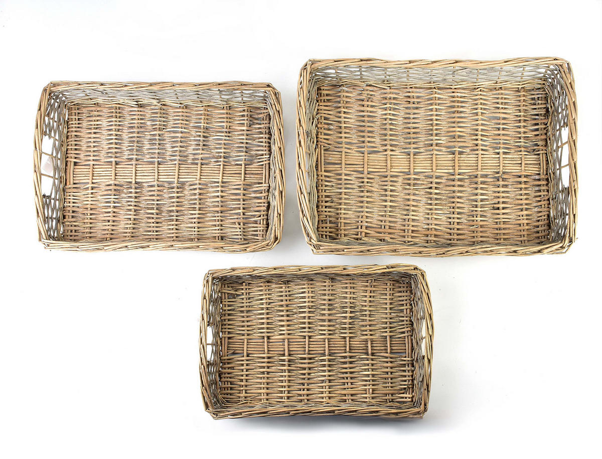 TABLETT Gustav Naturfarbe 56/40/8 cm Naturmaterial - Naturfarben, Naturmaterialien (40/8/56cm) - Mondex