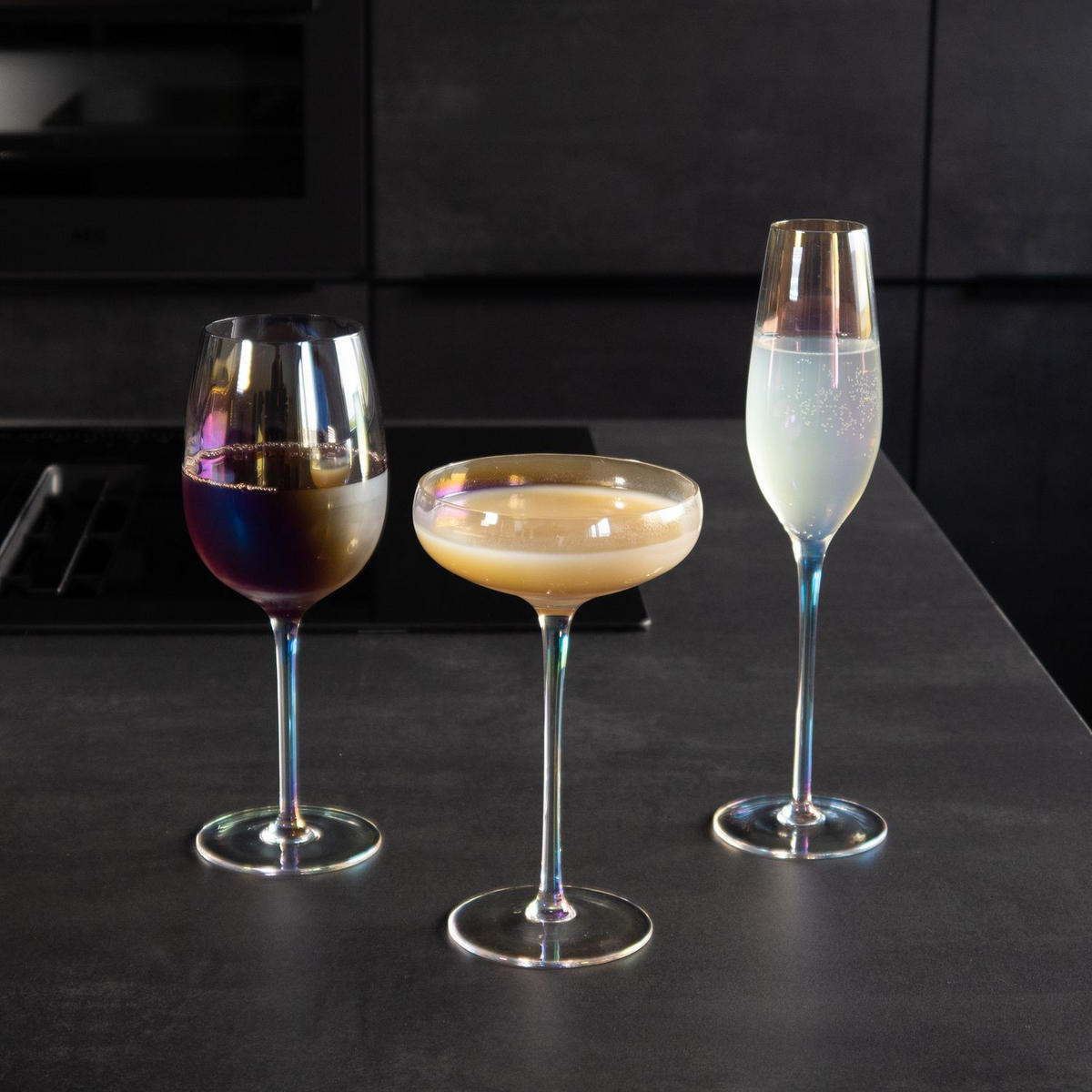 MARTINI GLAS SET 140 ml (6-tlg.) - Transparent, Glas (0.14L) - Intirilife