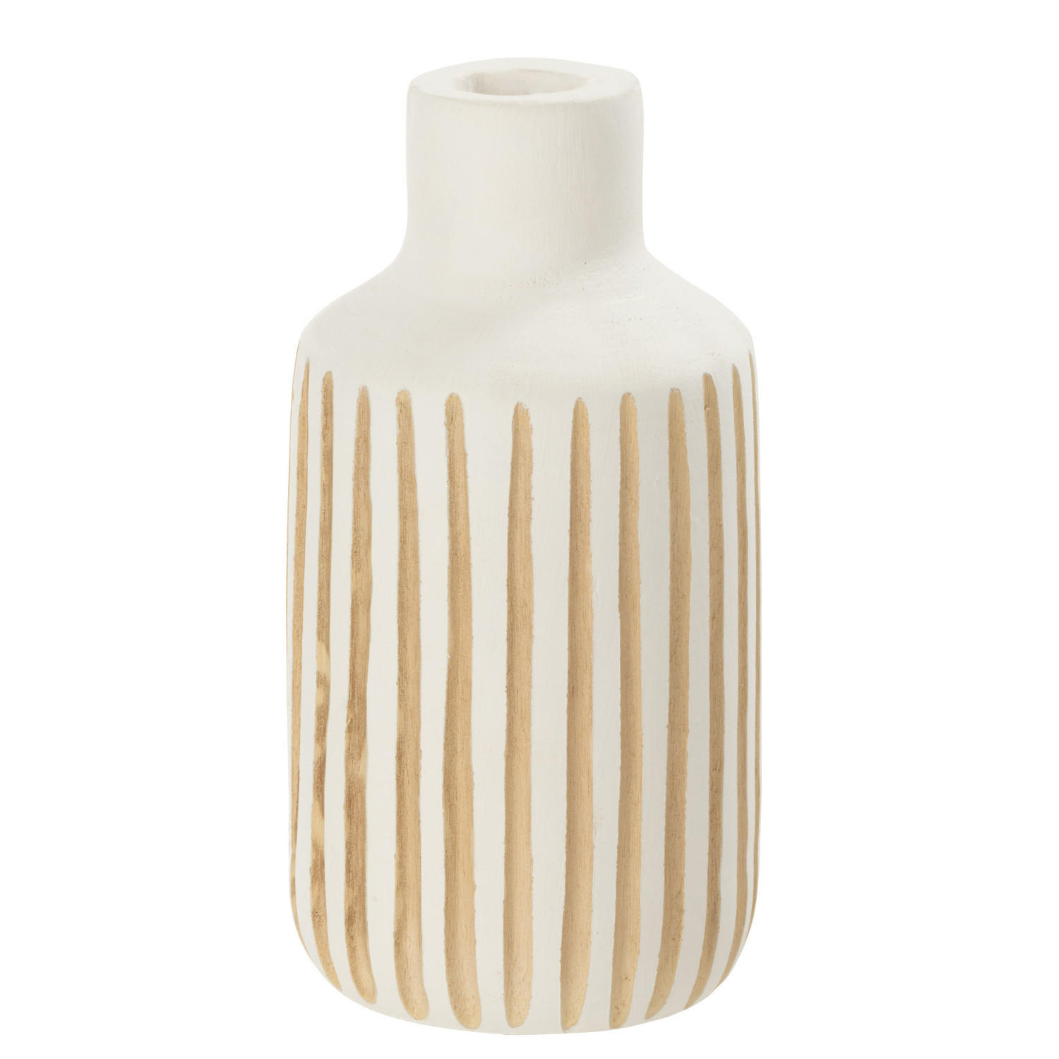 J-Line Vase Weiß 33 cm