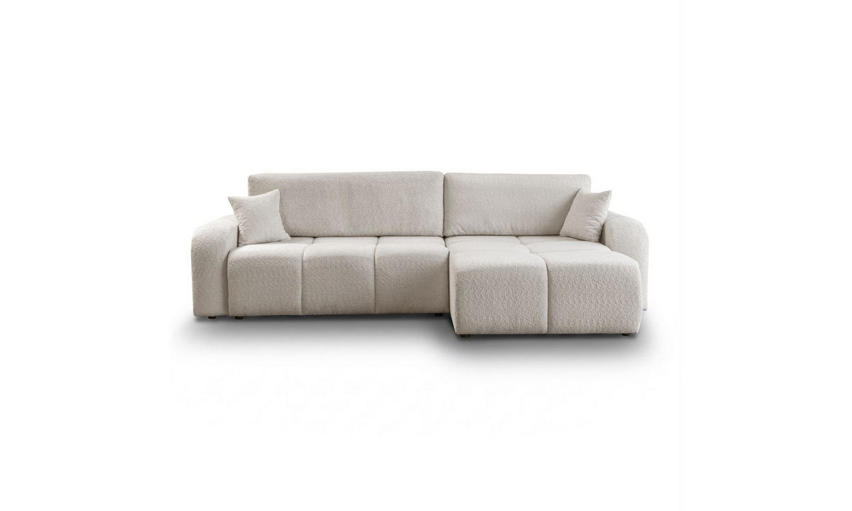 ECKSOFA MALIBU XL 275/150/87 cm Coral 65 - Ecru, Textil (275/150cm) - Lookway