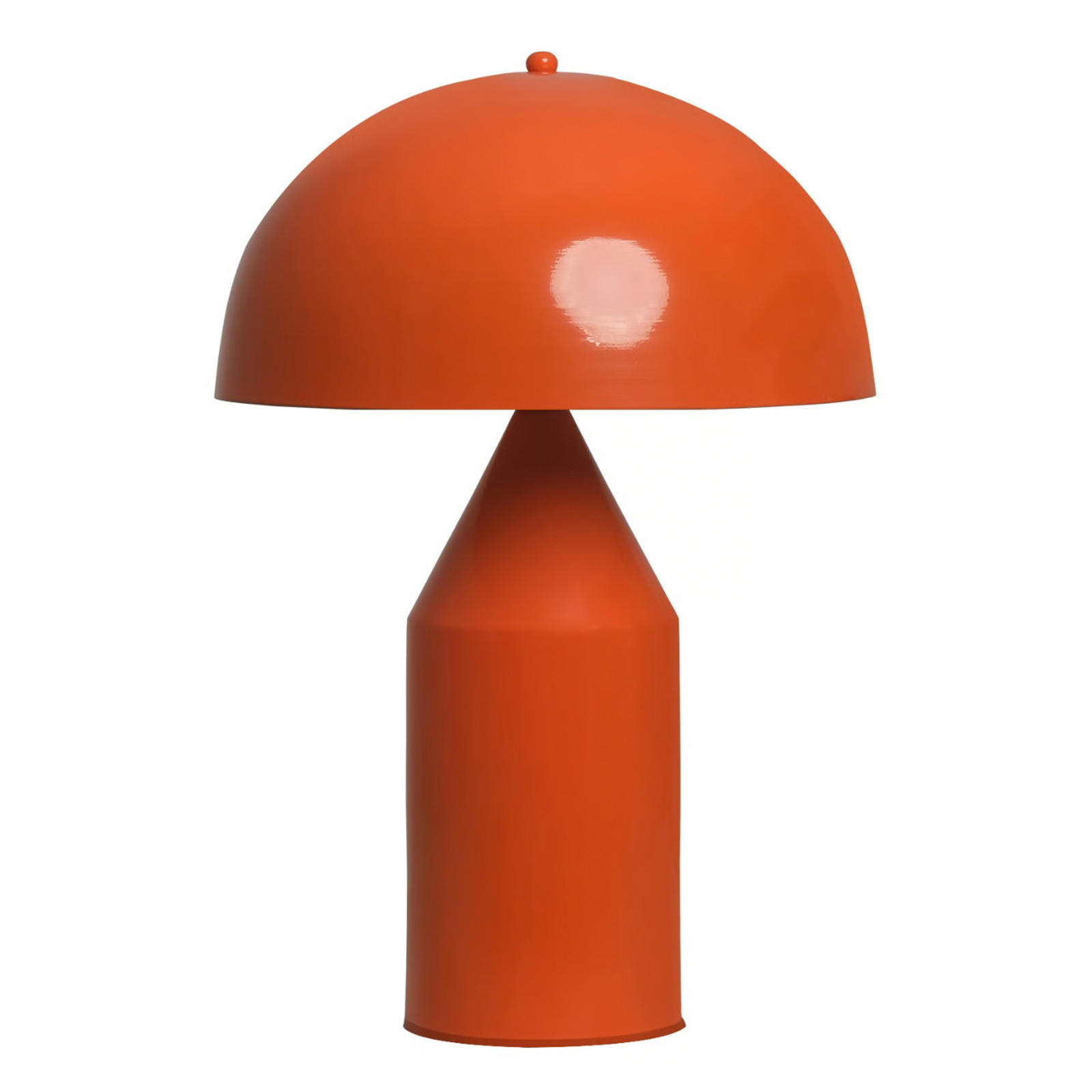 TISCHLEUCHTE Pilzlampen 50/30 - Orange, Metall (30/50cm) - Bamyum