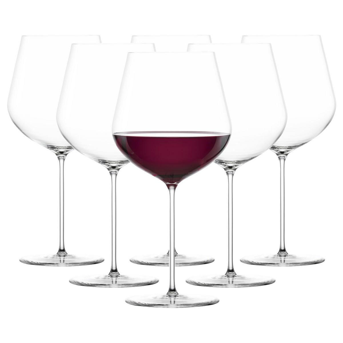 BURGUNDER ROTWEINGLÄSER VUELO transparent 848 ml 6er Set - Transparent, Glas (0.85L) - Zwiesel Glas