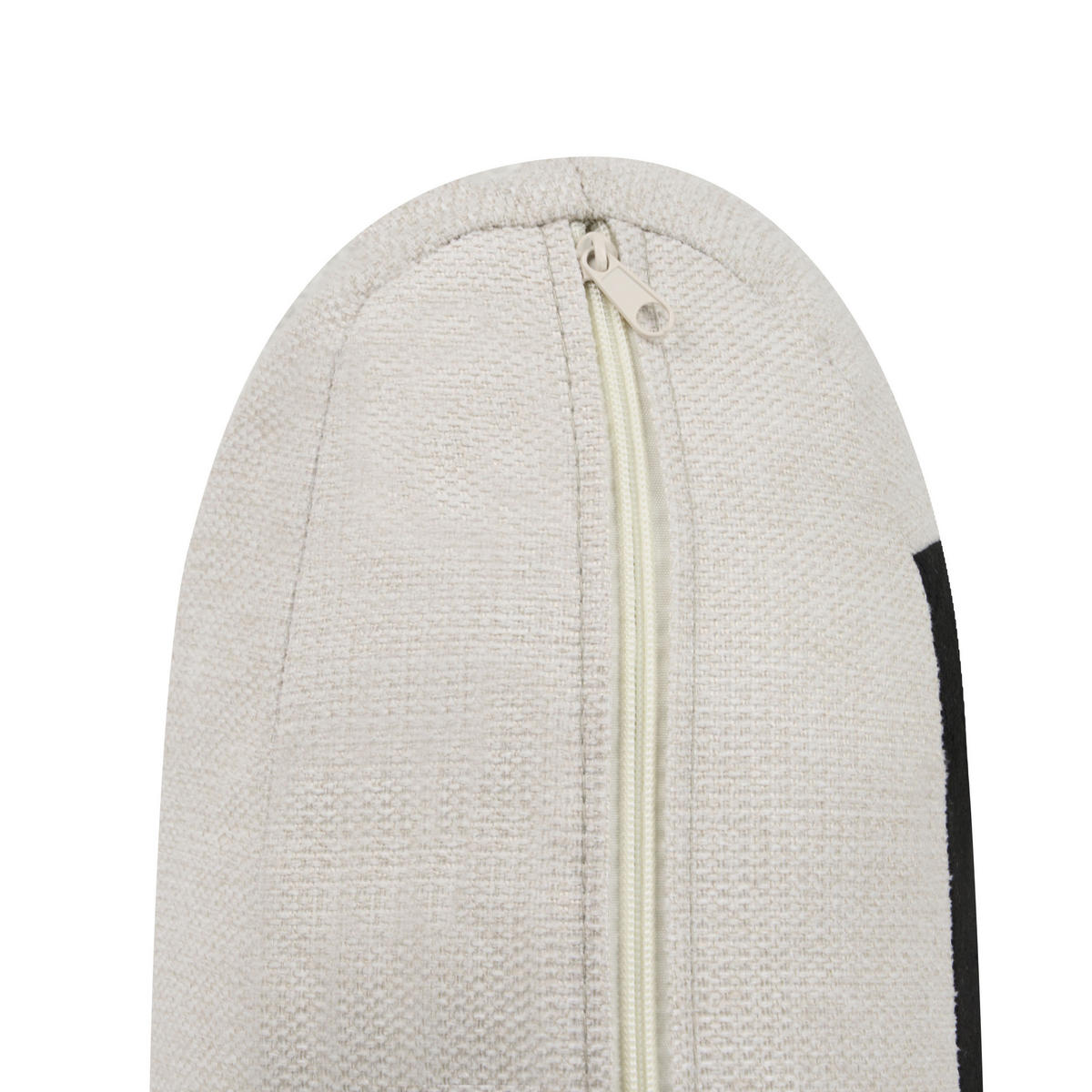 SESSEL Helles Beige Trosa - Beige/Goldfarben, Textil (100/88/86cm) - Beliani