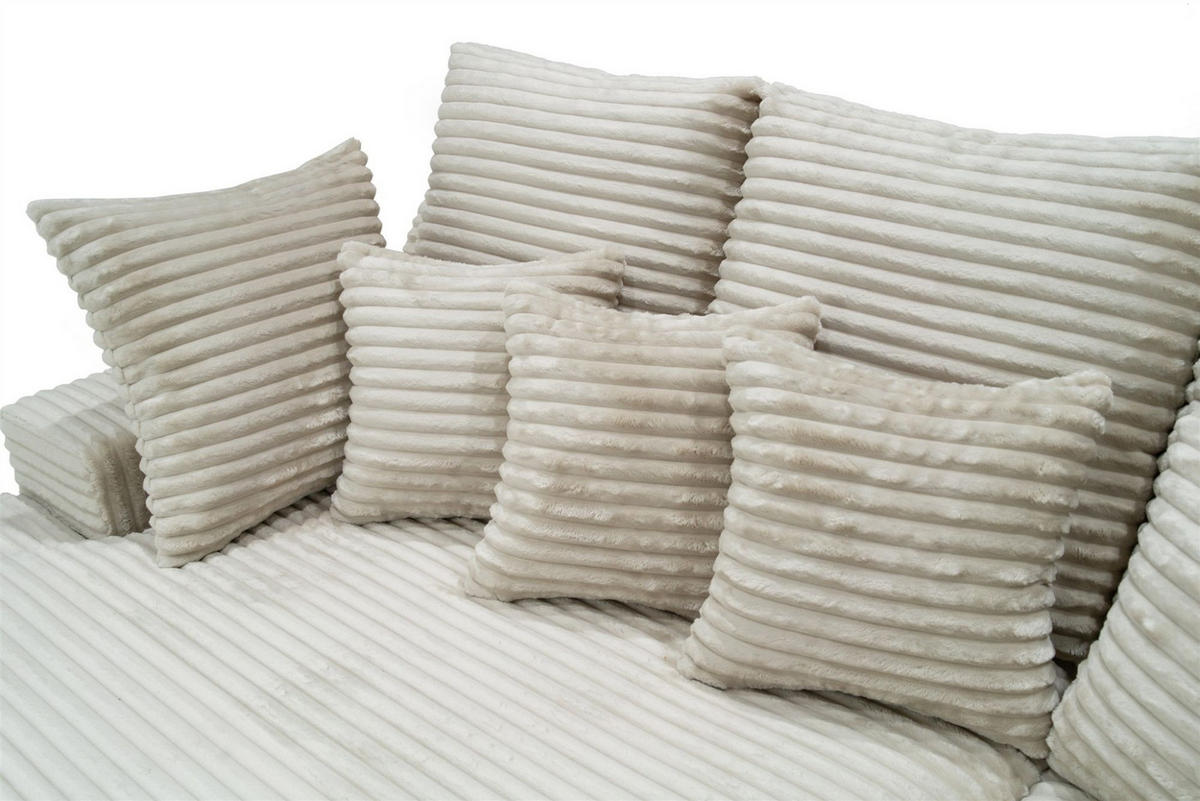 SOFA Arosa - Dunkelgrün, Holzwerkstoff/Textil (286/103/170cm) - Fun Möbel