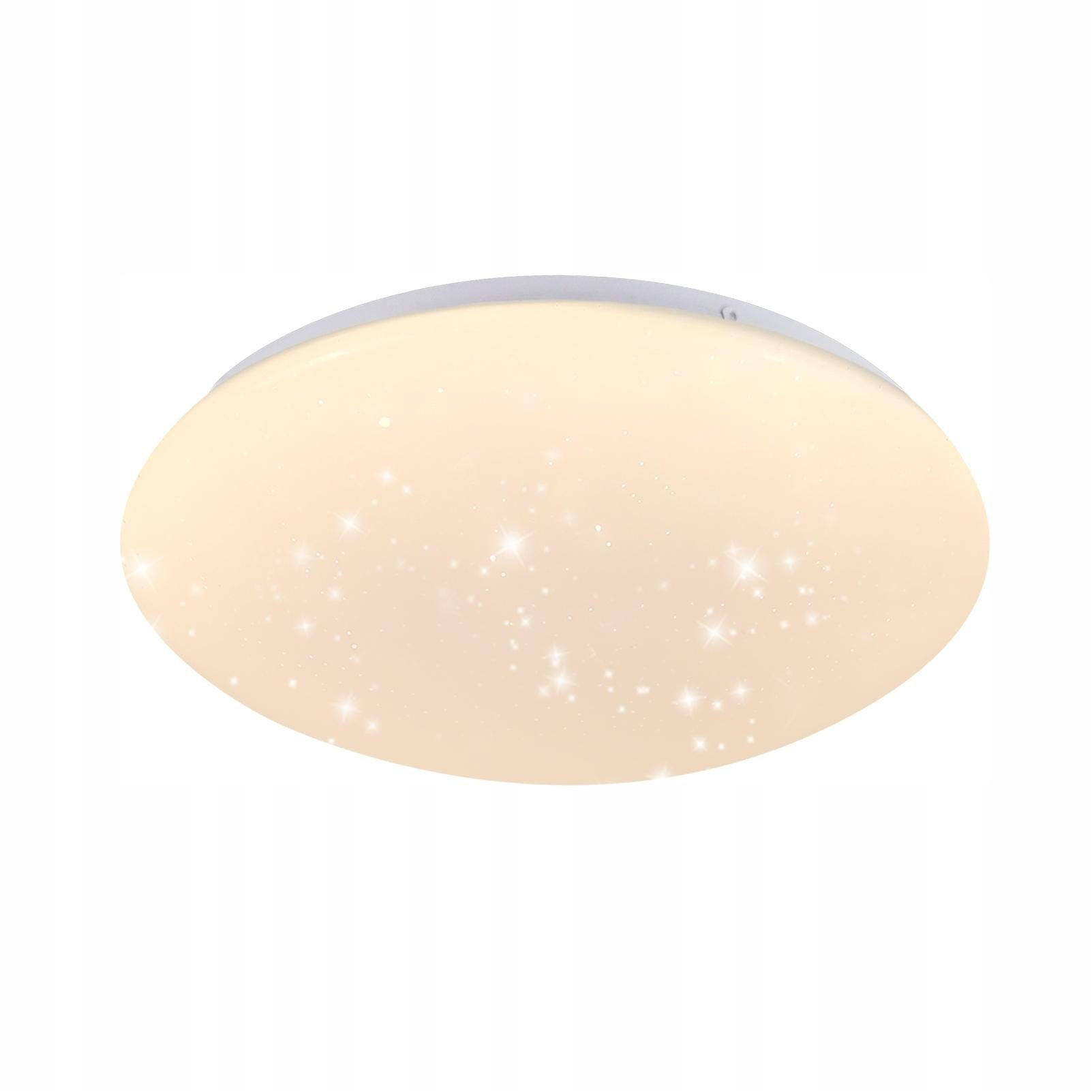 LED-DECKENLEUCHTE Iris 25.2/25.2/6.2 cm - Weiß, Kunststoff (25.2/25.2/5.7cm) - ZMH