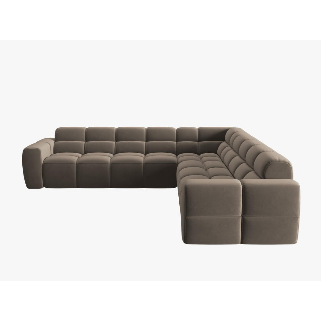 Thumbnail - Micadoni Ecksofa, Hellbraun, Textil, 5-Sitzer, L-Form, 310x310 cm, Hergestellt in Europa, Oeko-Tex®, Wohnzimmer, Sofas &...