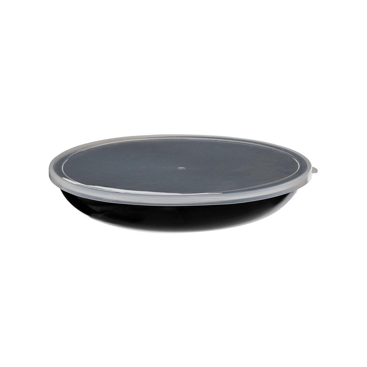 TÖPFE-SET mit abnehmbarem Griff und Silikondeckeln 29,5/5 cm - Schwarz, Metall (5/29.5cm) - 5five Simply Smart