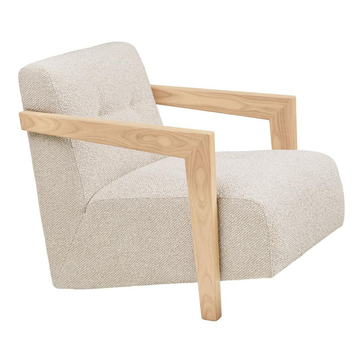 SESSEL, Clara, Eiche, Stoff, 72 x 88 x 72 cm - Eichefarben, Textil (72/72/88cm) - ebuy24