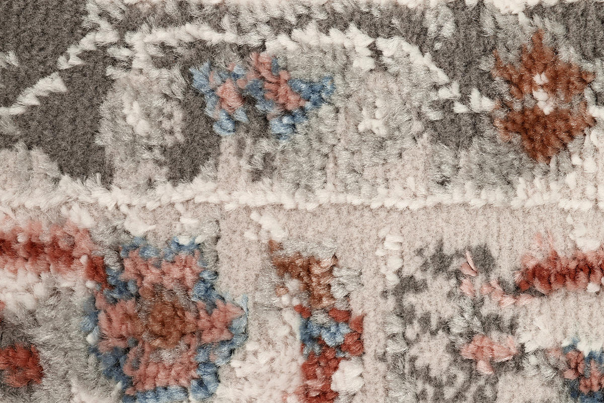 TEPPICH RETRO Weiß 140/200 cm - Weiß, Textil (140/200cm) - Tapiso