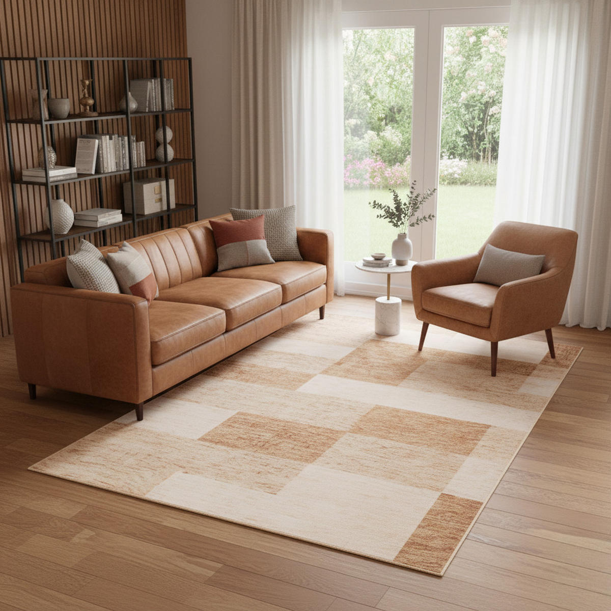 TEPPICH NORA Beige 160/230 cm - Beige, Textil (160/230cm) - Tapiso