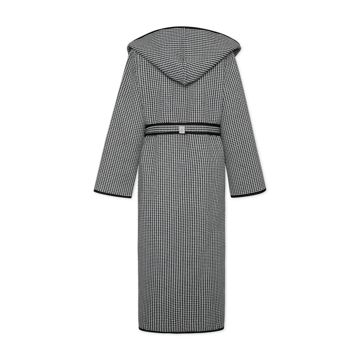 BADEMANTEL MIT KAPUZE NEW HERITAGE - Schwarz/Naturfarben, Textil (Mnull) - MÖVE