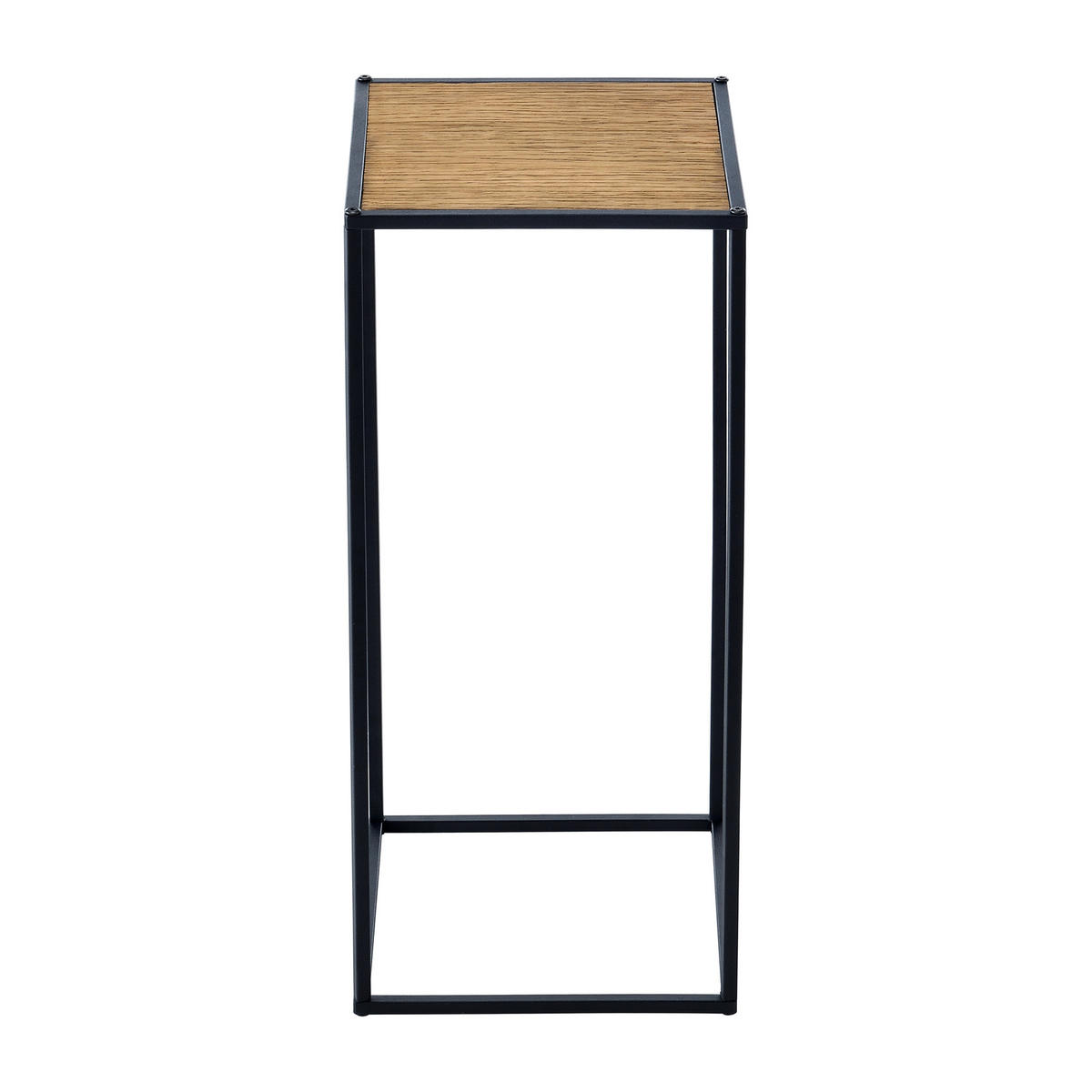 SATZTISCH Gamleby 31/31/73 - Schwarz, Holzwerkstoff (31/31/73cm) - [en.casa]