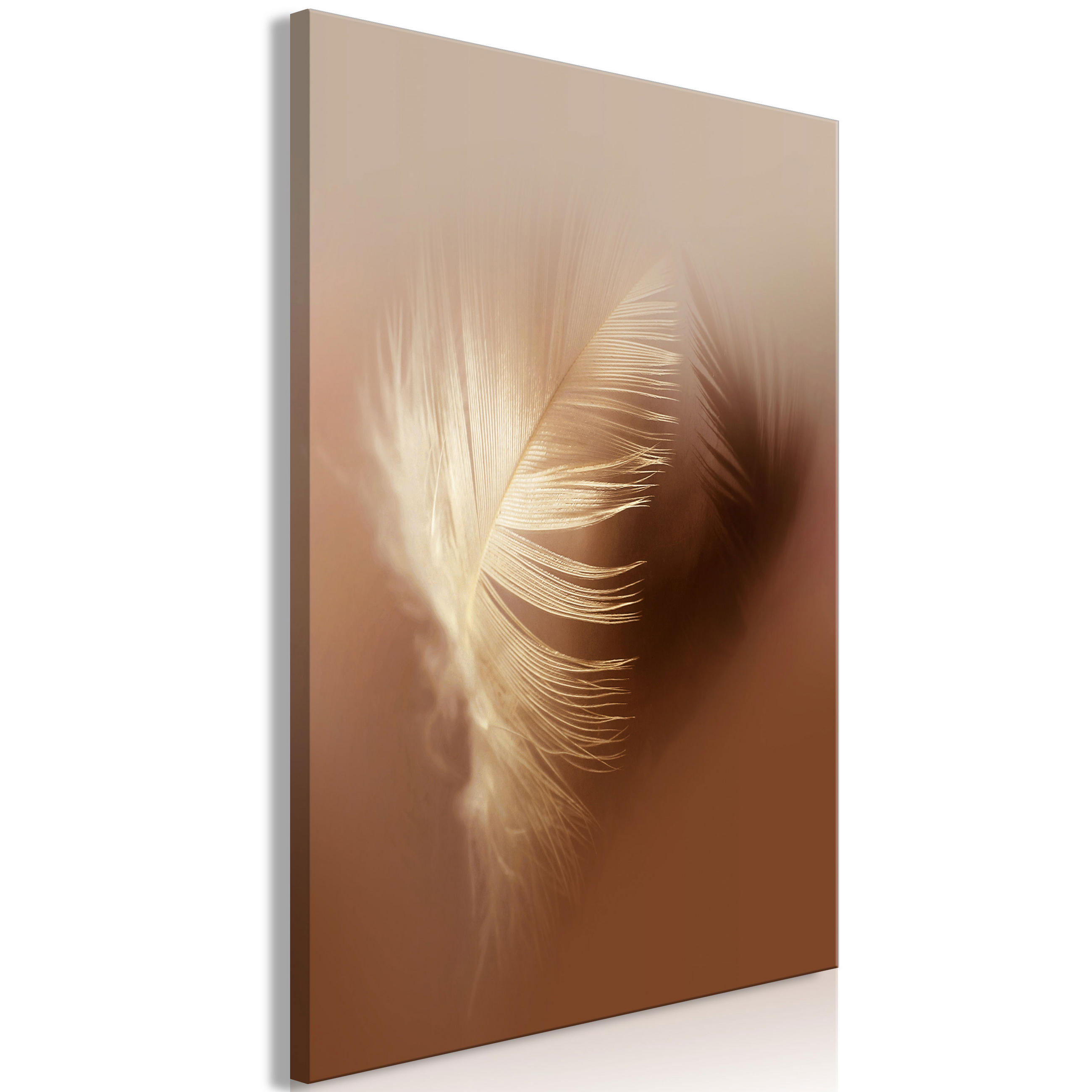 KUNSTDRUCK Braun 80/120 cm - Beige/Braun, Textil (80/120cm) - KUNSTLOFT