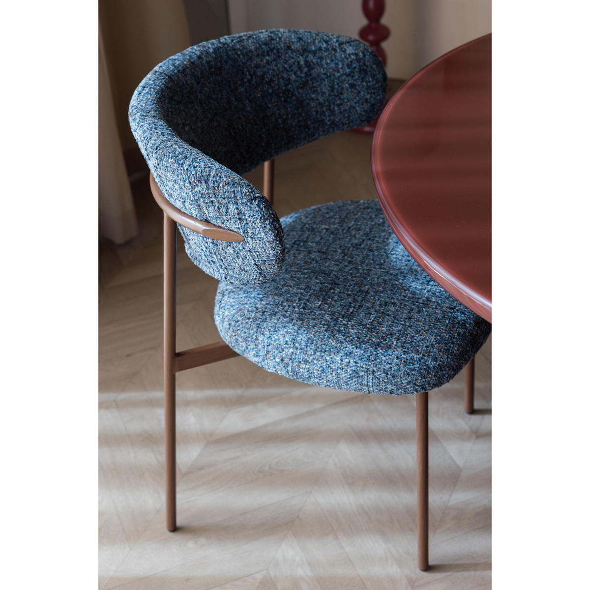 ESSZIMMERSTÜHLE Claes GemÃªleerd Blau - 2 er Set - Blau, Kunststoff (50/79/58cm) - Housecraft Living
