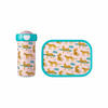 BROTDOSE + VERSCHLUSSBECHER Campus Leopard 300 ml + 700 ml 2er Set - Beige, Kunststoff (7.5/18.8/20.5cm) - Mepal