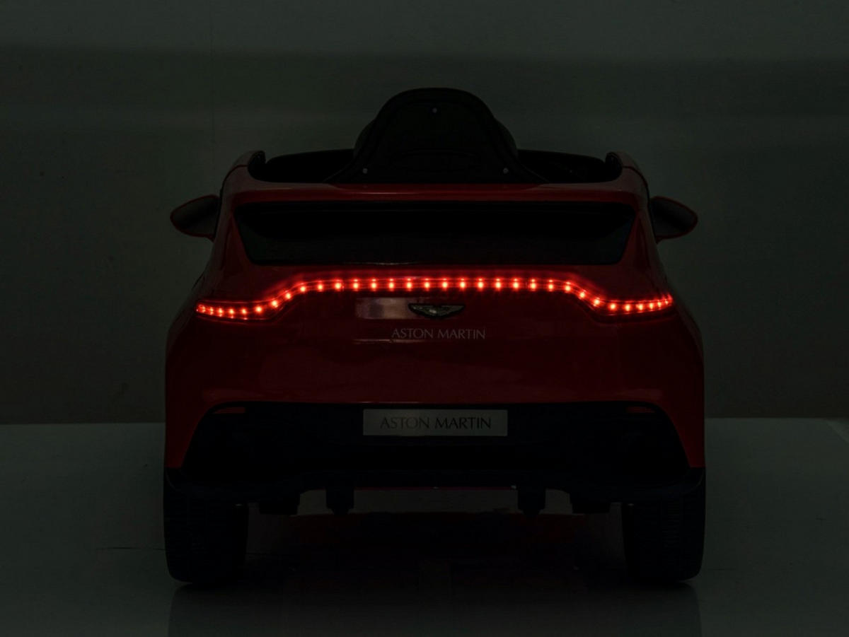 KINDER ELEKTROAUTO Aston Martin Rot - Rot, Kunststoff (106/62/51cm) - TPFLiving