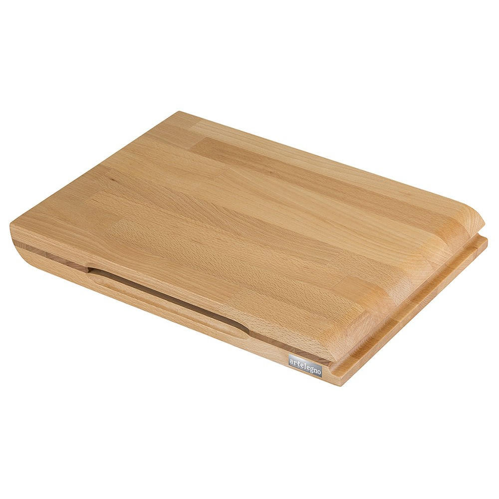 SCHNEIDEBRETT Beige 40/30/4.5 cm AL31 - Beige, Holz (30/40cm) - ArteLegno