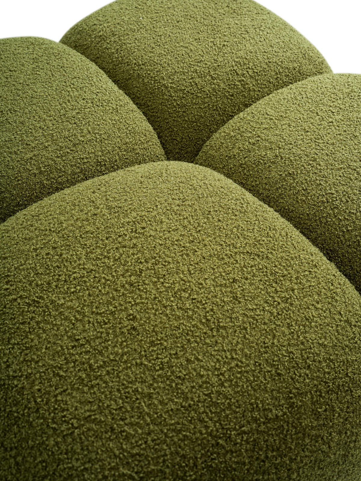 POLSTERHOCKER CORSO Modern Sitzhocker, Fußhocker Grün - Grün, Holzwerkstoff/Kunststoff (72/43.5/72cm) - MASSENO