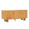 TV-SCHRANK 120 cm, helles Holz - Beige, Holz (40/50/120cm) - Oviala