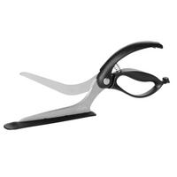 PIZZASCHERE Gourmet - Schwarz, Metall (30/11/3cm)
