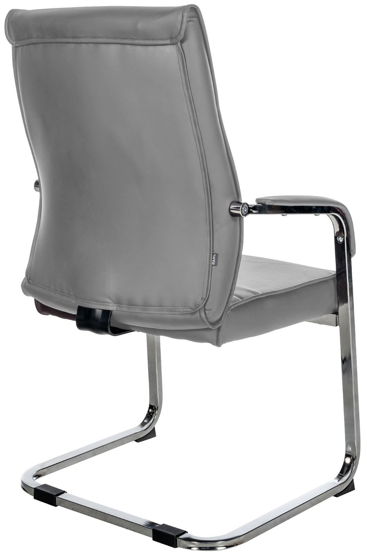 SCHWINGSTUHL Lederlook Grau - Grau, Textil/Metall (55/88/60cm) - CLP