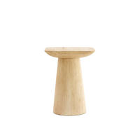 BEISTELLTISCH Dego Braun Ø45/59 cm - Braun, Holz (45/45/59cm) - Light & Living